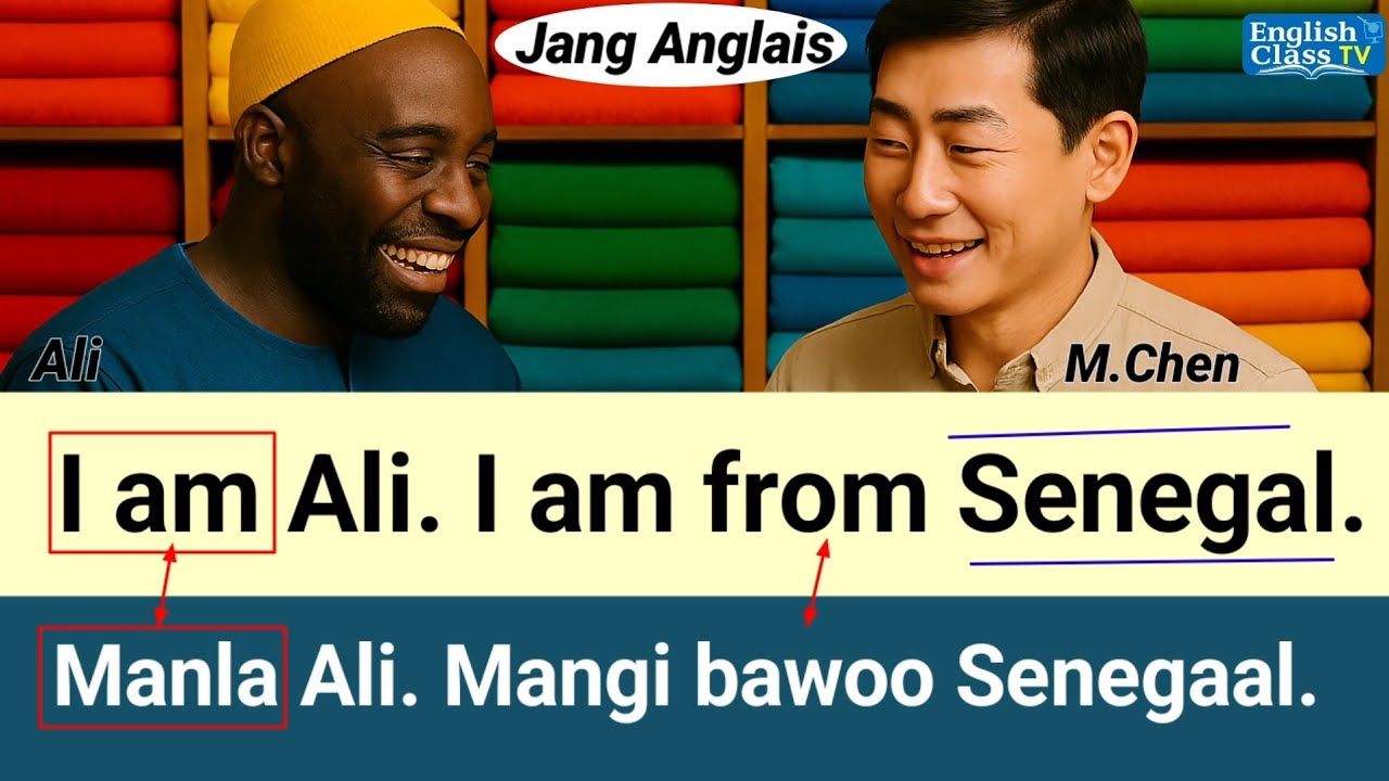 Jang anglais si wolof | Dem Chine Jand Marsandiis: Ep.1