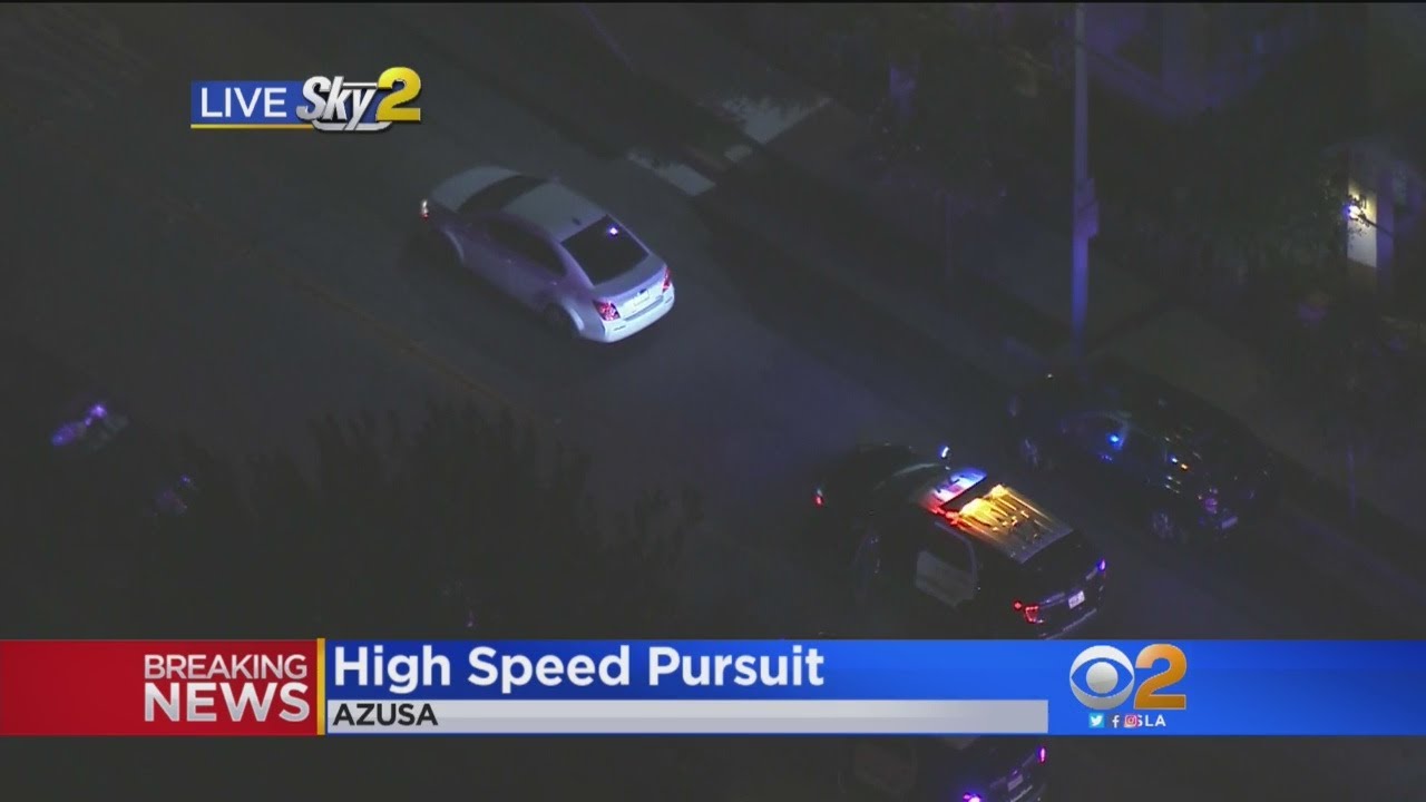 2 Gang Members Arrested Following Chase With Children In Car In San Gabriel Valley