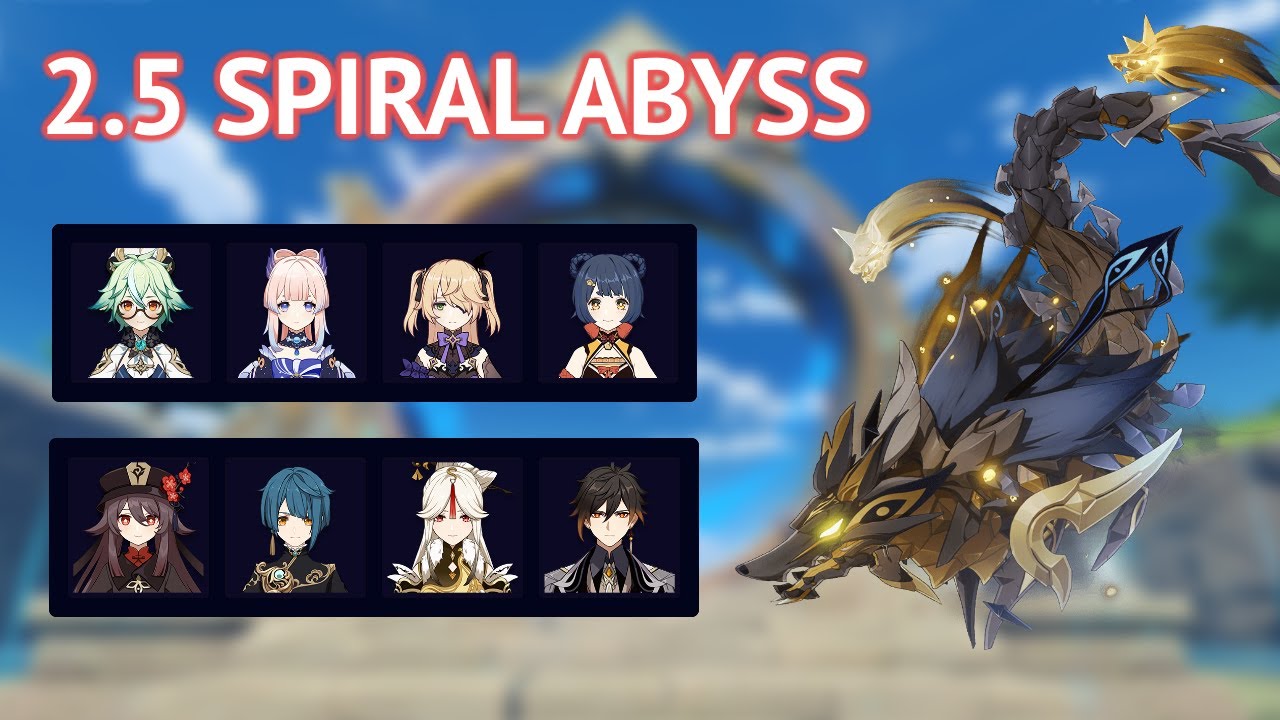 2.5 Spiral Abyss | Sukokomon & Hu Tao ft. Ningguang | Floor 12 | 9 Stars