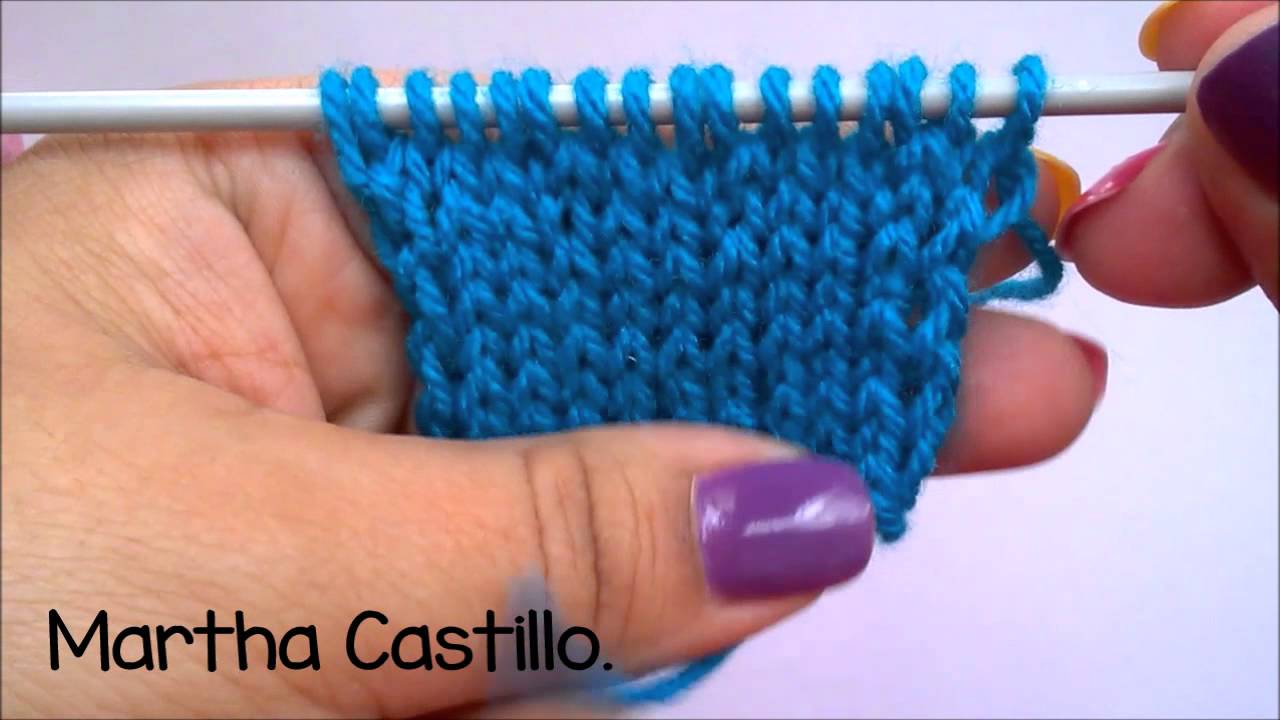 COMO AUMENTAR PUNTOS CON PALILLOS O EN DOS AGUJAS 3/5
