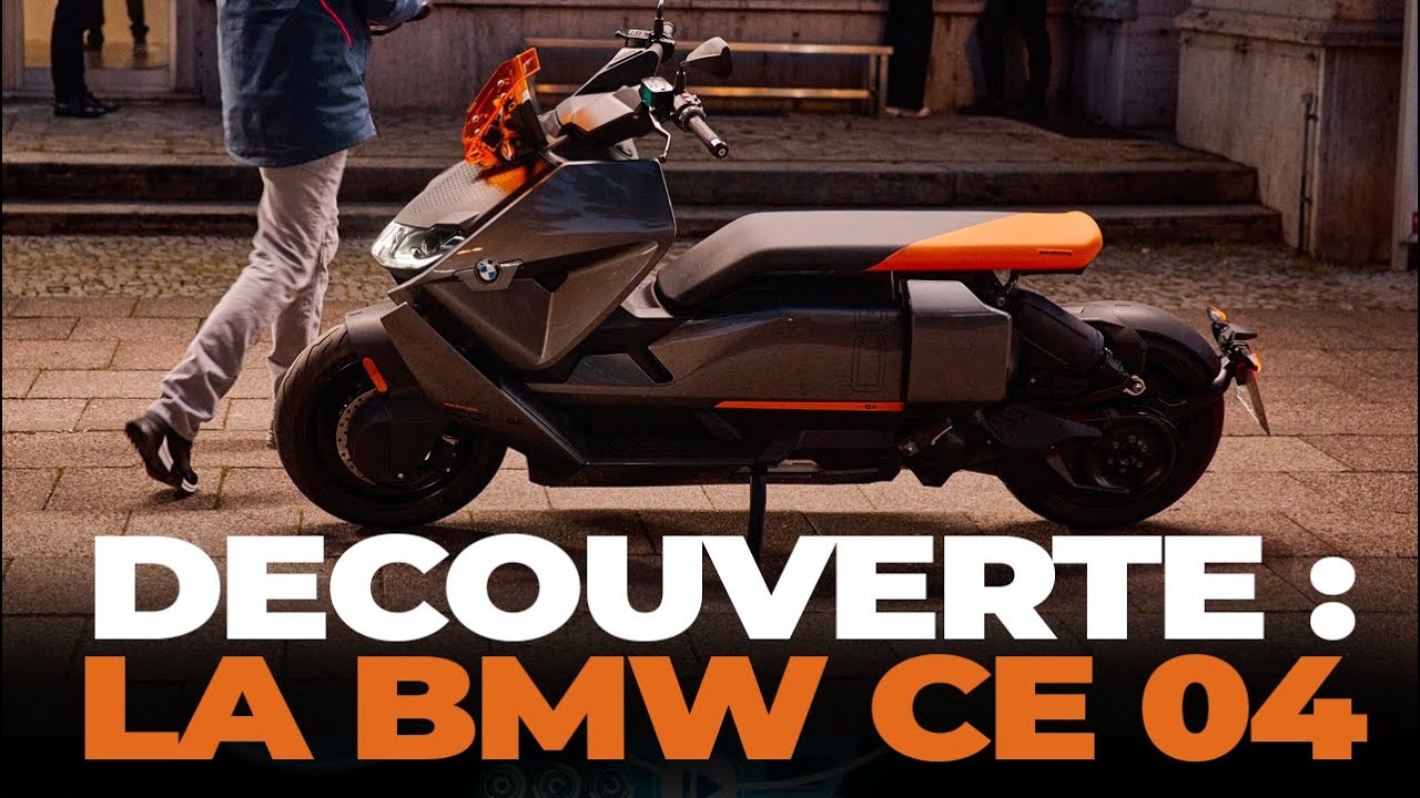 La moto du futur : découverte de la BMW CE 04
