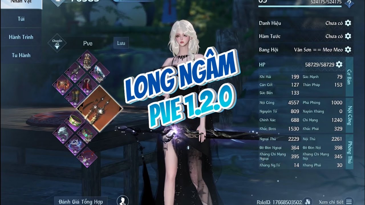 Long Ngâm PVE 1.2.0 Nên Build như thế nào?