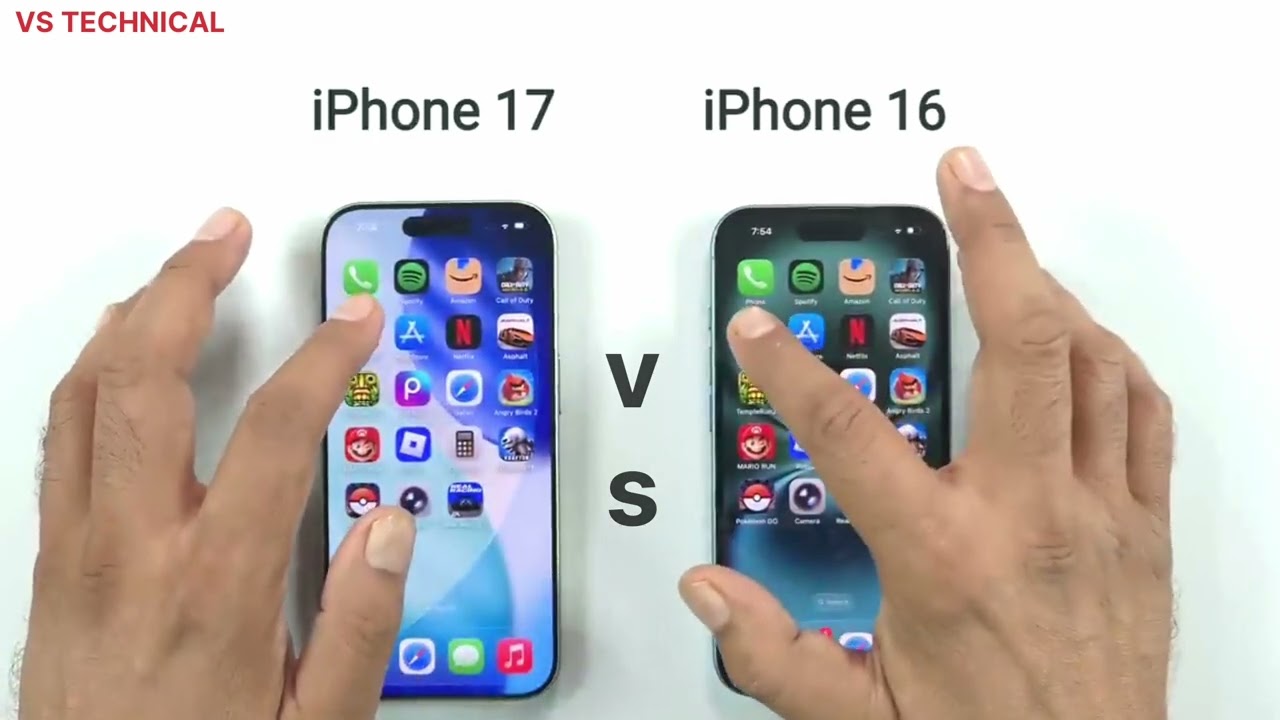 iphone 17 VS iPhone 16 Speed Test Comparison 2026 best flagship phone 