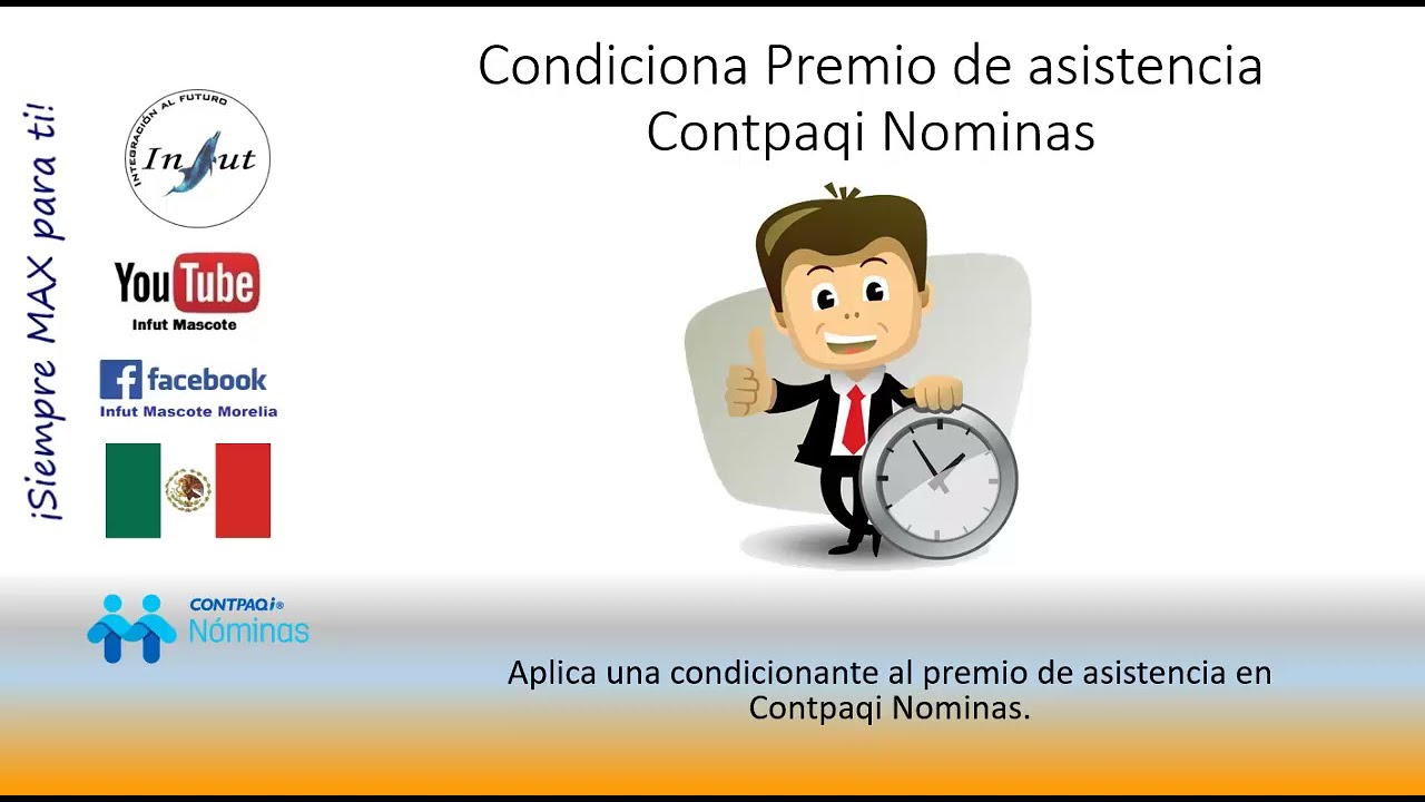 Condiciona el premio de asistencia en Contpaqi Nominas