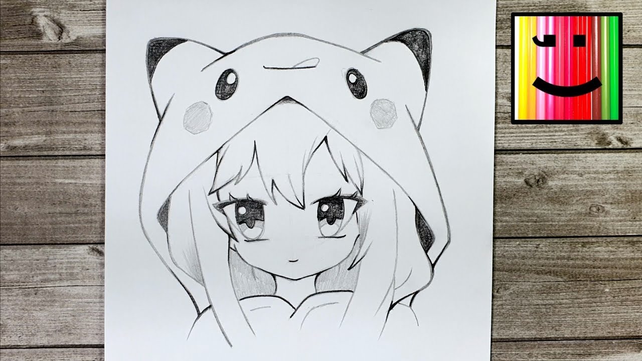 Comment dessiner une fille manga étape par étape | Tutoriel dessin manga facile