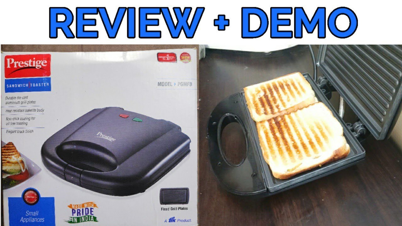 Prestige Sandwich/ toaster Review+ Demo | How to use electric sandwich toaster |PRESTIGE Model PGMFB
