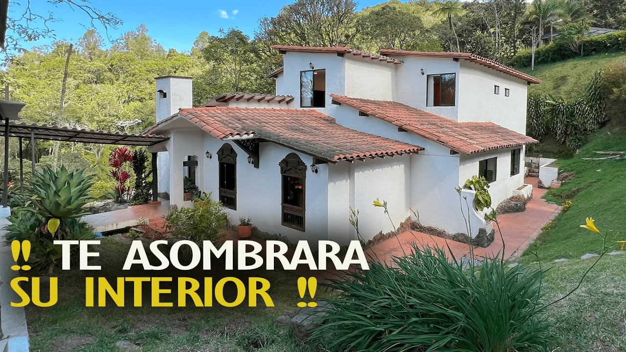 La magia de la Naturaleza rodea esta casa con Caudales, bosque El Retiró. COP$4.800 millones