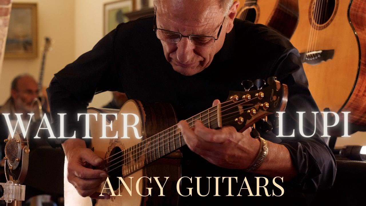 WALTER LUPI - SEPTEMBER WIND playing ANGY GUITARS