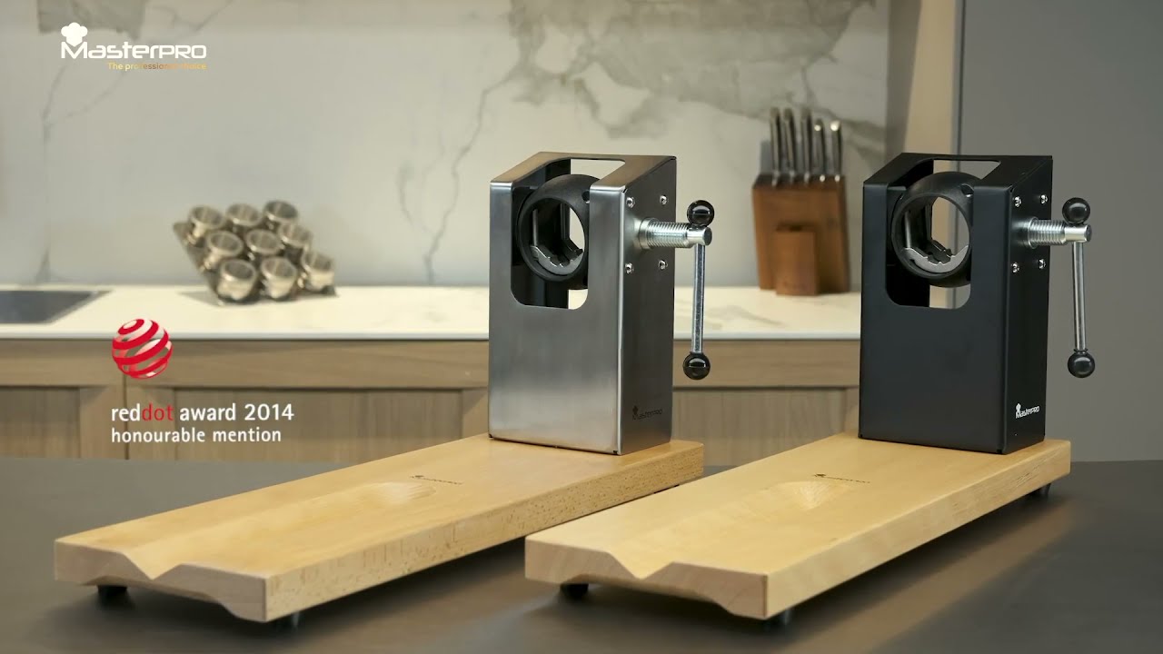 Bergner Masterpro jamonero profesional para corte en voladizo