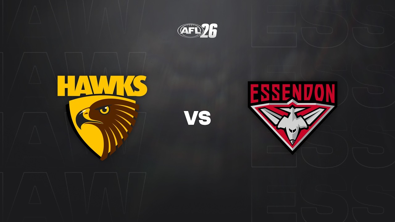AFL 26 - Hawthorn V Essendon [Round 1]