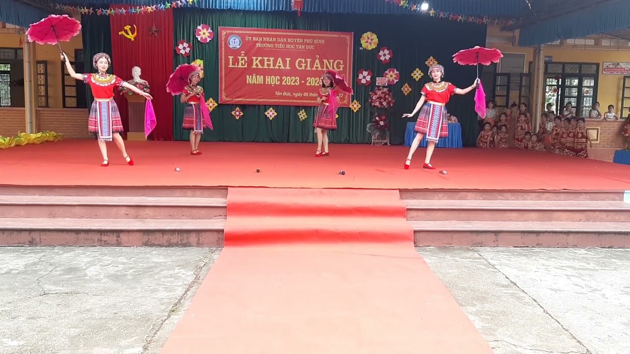 Văn nghệ Lễ Khai Giảng - Trường Tiểu học Tân Đức - Phú Bình - Thái Nguyên năm học 2023 - 2024