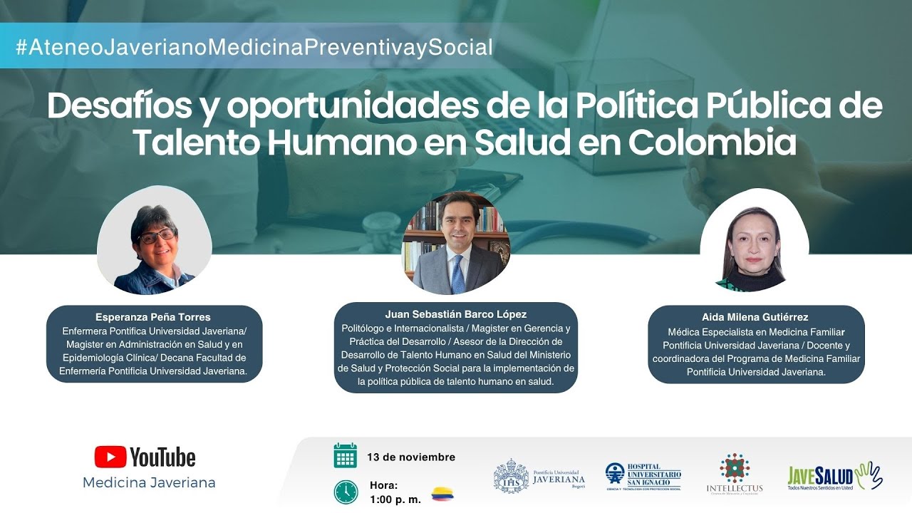 Desafíos y oportunidades de la Política Pública de Talento Humano en Salud en Colombia