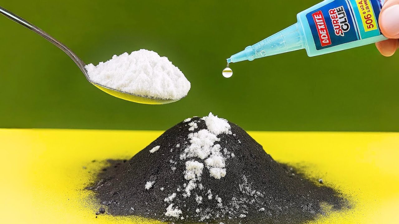 Mix BAKING SODA with GRAPHITE and see what most people don't even imagine happens!