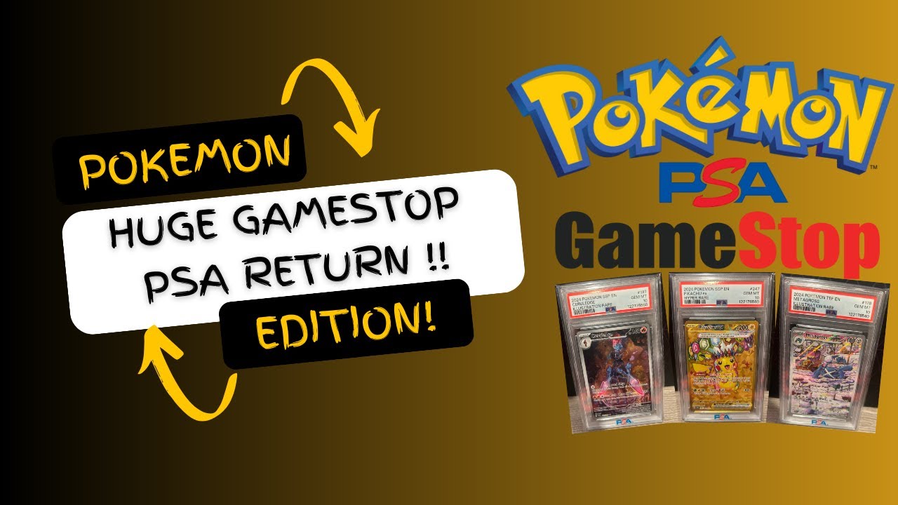 GameStop Pokemon Cards Score Massive PSA Grades