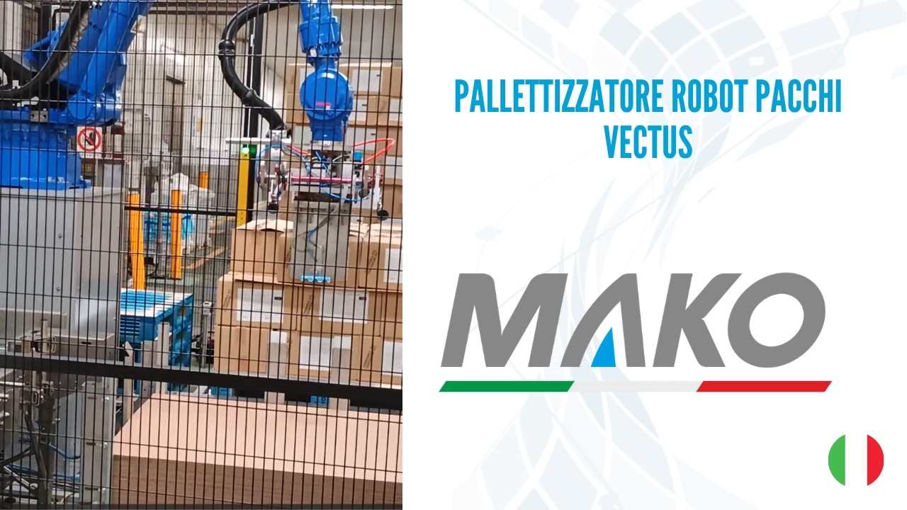 Mako S.r.l. Paletizzatore Robot VECTUS