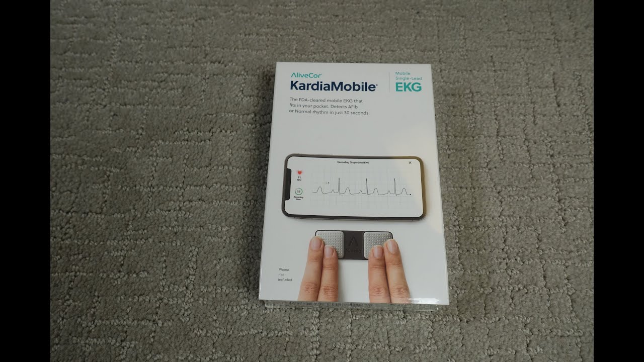 Настройка регистратора ЭКГ AliveCor KardiaMobile