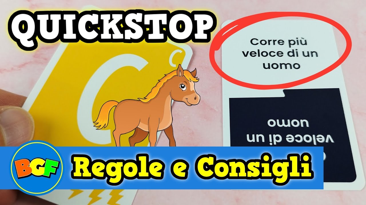QUICKSTOP | Gioco di Parole Veloce e Frenetico | Tutorial 185 Come si gioca
