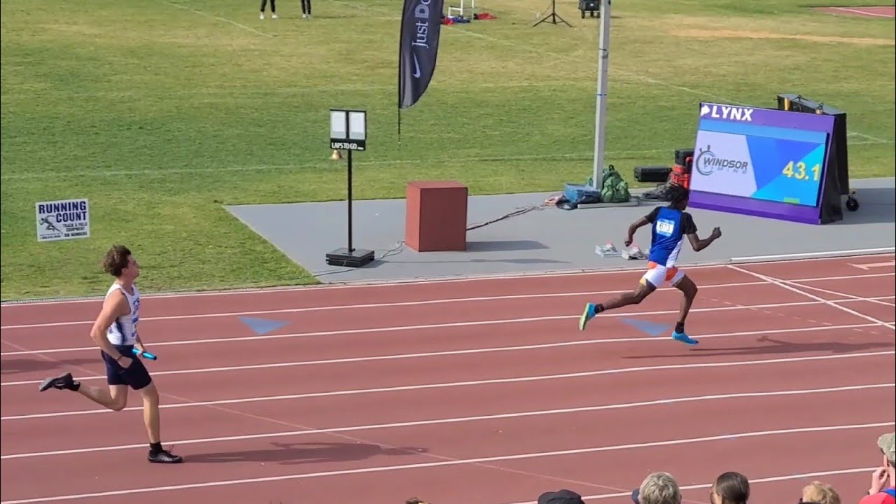 Junior Boys 4x100m Finals | OFSAA Track and Field Championships | June 9th, 2023