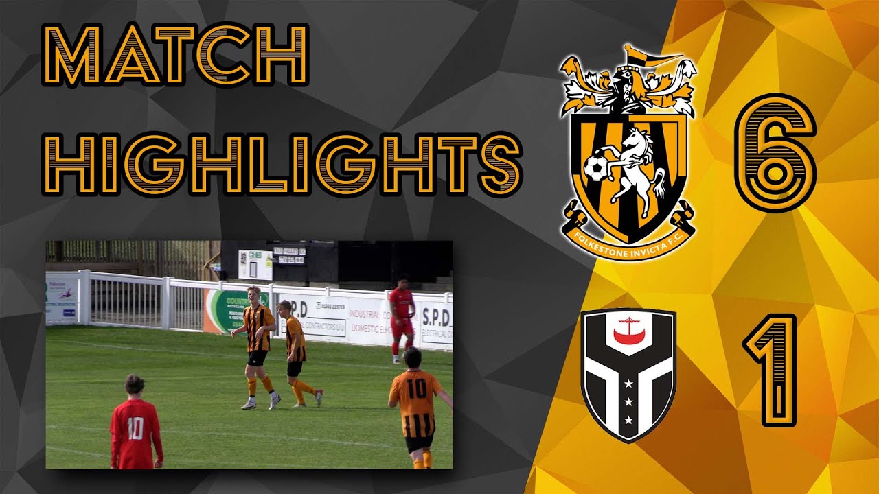 Youth | Folkestone Invicta U18  v Hythe Town U18 | Kent County Cup U18