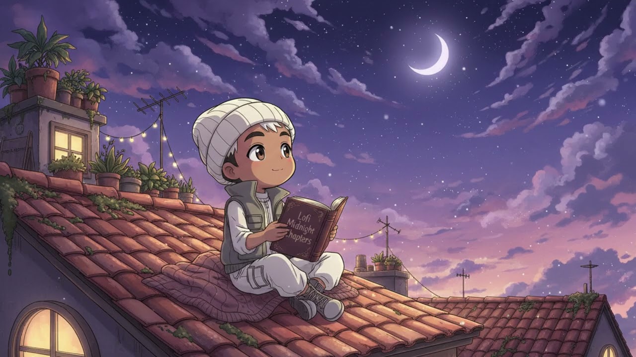 lofi beats for late night stories ☕ midnight chapters (jazzhop/ambient)