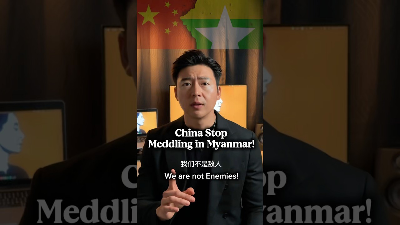 China Stop Meddling in Myanmar! 🇨🇳 🇲🇲 #kharra #myanmaractor #speakoutformyanmar #wewantjustice