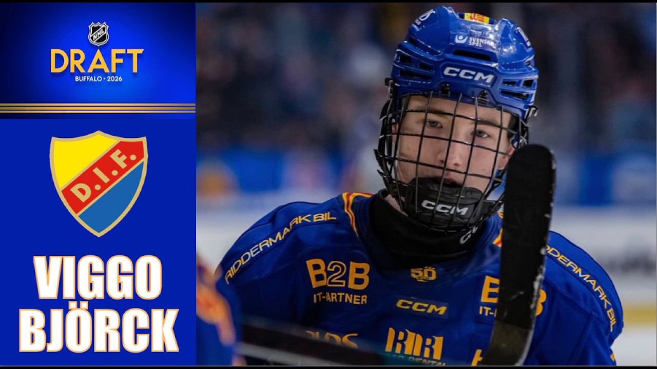 Viggo Bj&ouml;rck | 2025-26 Highlights | 2026 NHL Draft Prospect