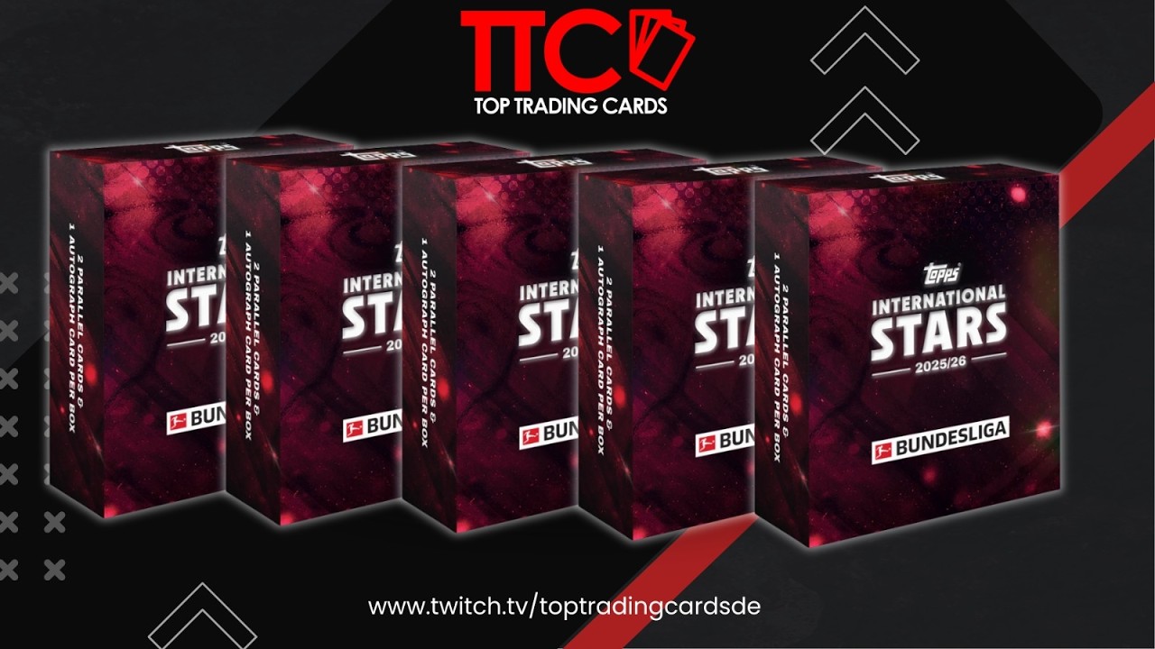 TTC BOX BREAK STREAM ⚽🔥 TOPPS 2025-26 BL INTERNATIONAL STARS RELEASE DAY  🔥⚽  | 23.02.2026