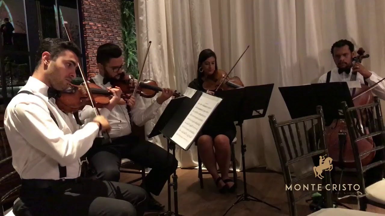 Count On Me - Bruno Mars -  Instrumental | Casa Bisutti | Quarteto de Cordas Para Casamentos