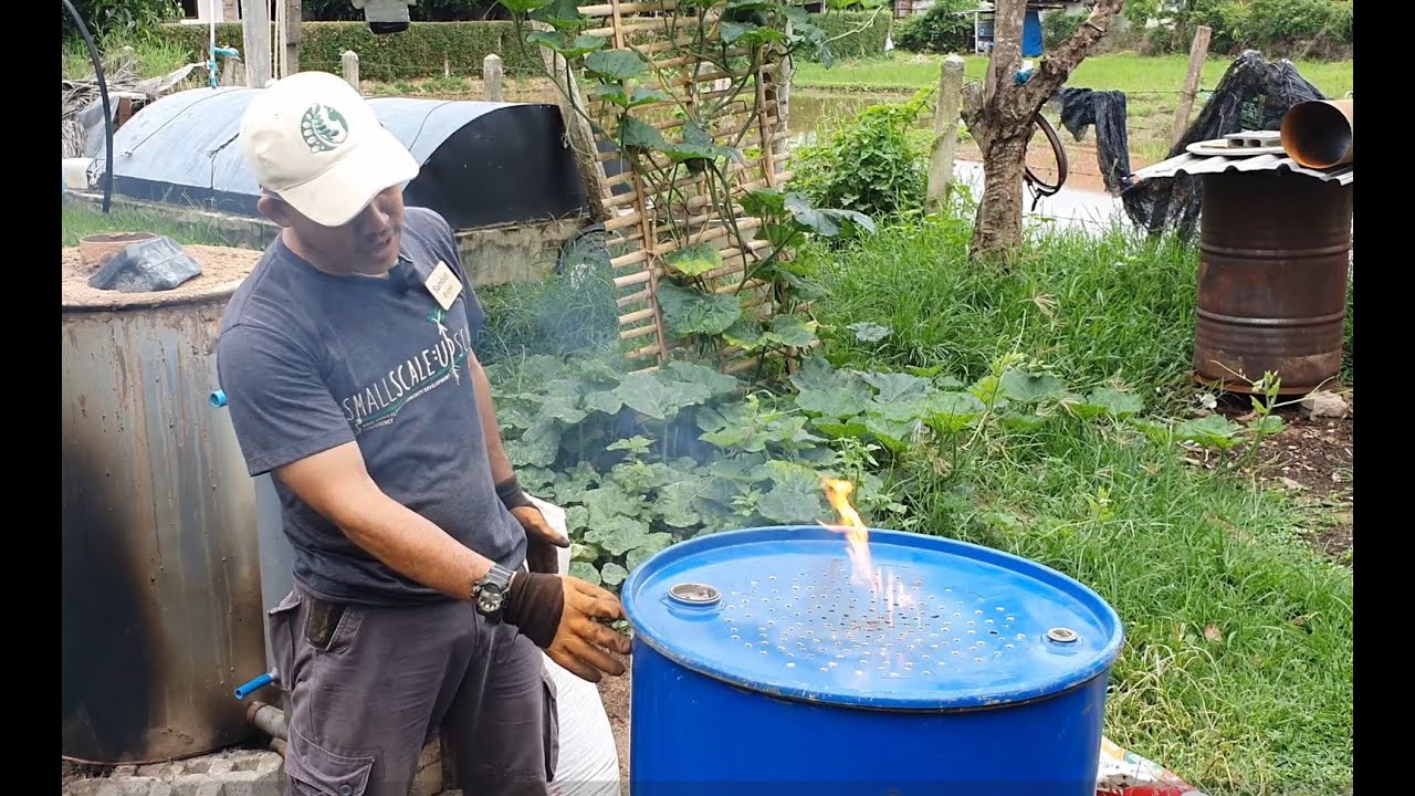 How to Build a Rice Hull/Rice Husk Biochar Kiln