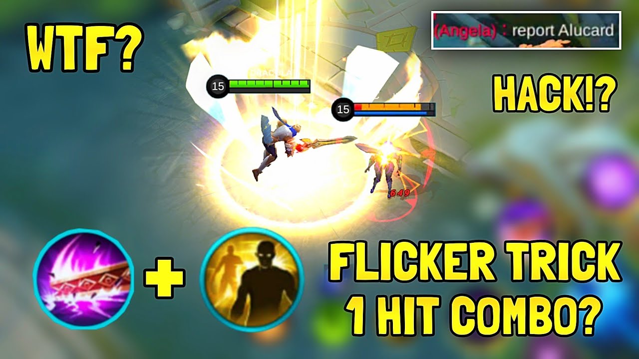 Only Alucard Users Can Do This 1 HIT Flicker Trick Combo -DRACULA | MLBB