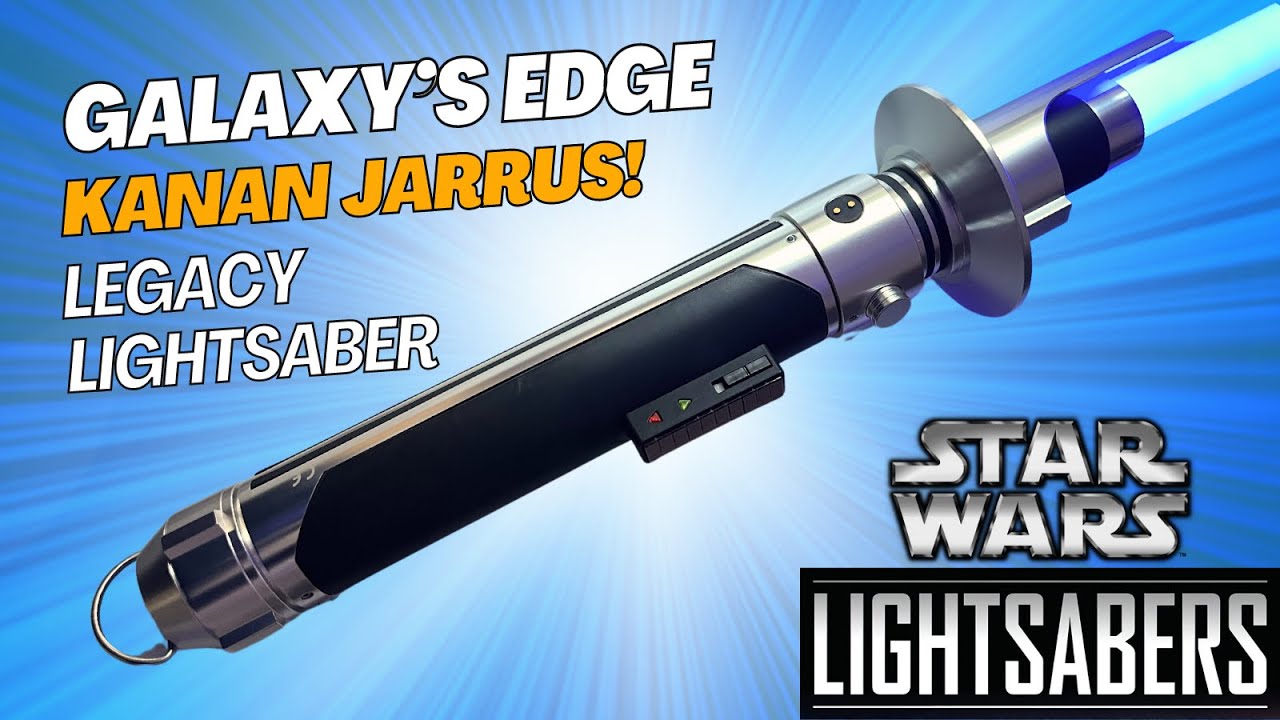 FINALLY! - Kanan Jarrus Galaxy's Edge Legacy Lightsaber Review #starwars #lightsaber #galaxysedge