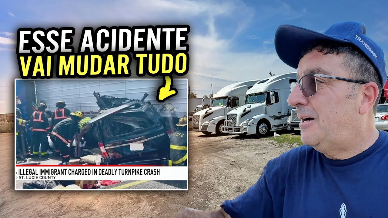 O ACIDENTE QUE MUDOU TUDO PARA OS CAMINHONEIROS 😨😰