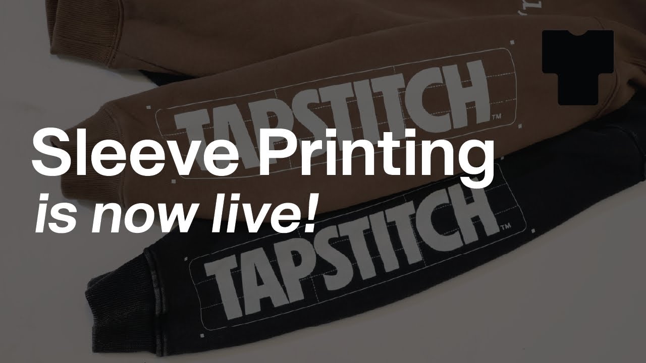 Sleeve Printing Is Here | How To Design Custom Sleeves with Tapstitch