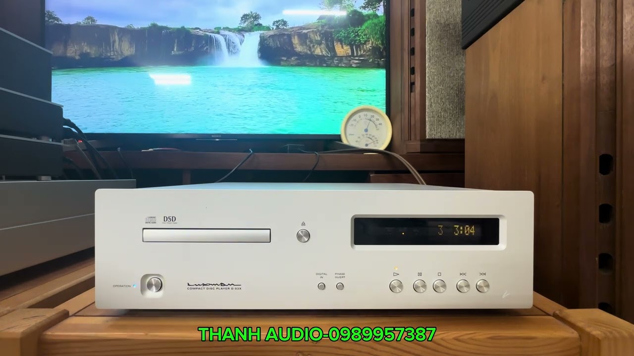 CD LUXMAN D-03x mới rơi xốp