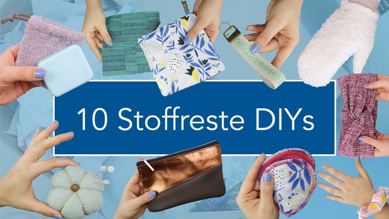 10 Last Minute Geschenke aus Stoffresten – TEIL 2 | #WirMachenWeihnachten