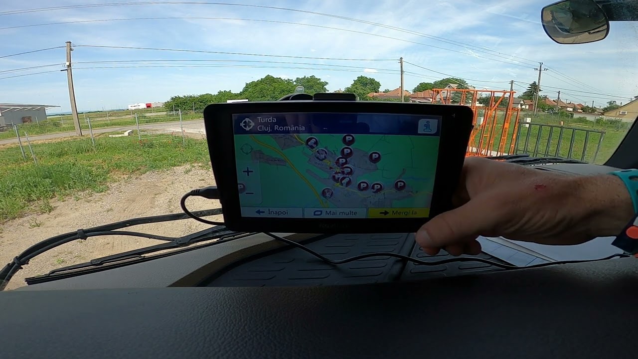 Gps pentru camion cu parasolar !