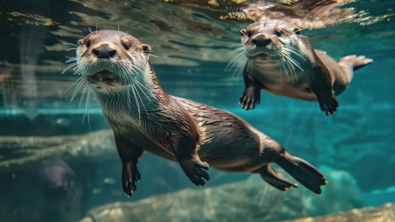 “Otters: Nature’s Goofy Water Ninjas | Amazing Facts You Never Knew!” #Otters #CuteAnimals #wildlife
