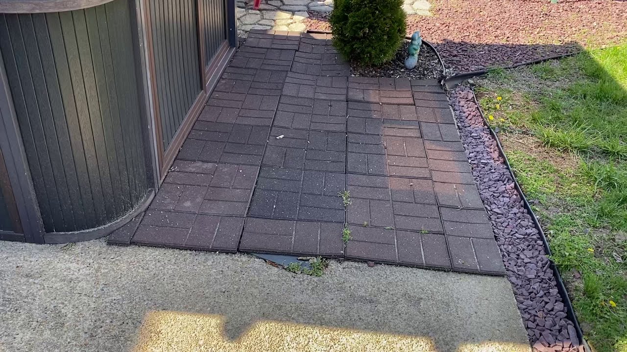 Using Rubber Pavers for Patios.
