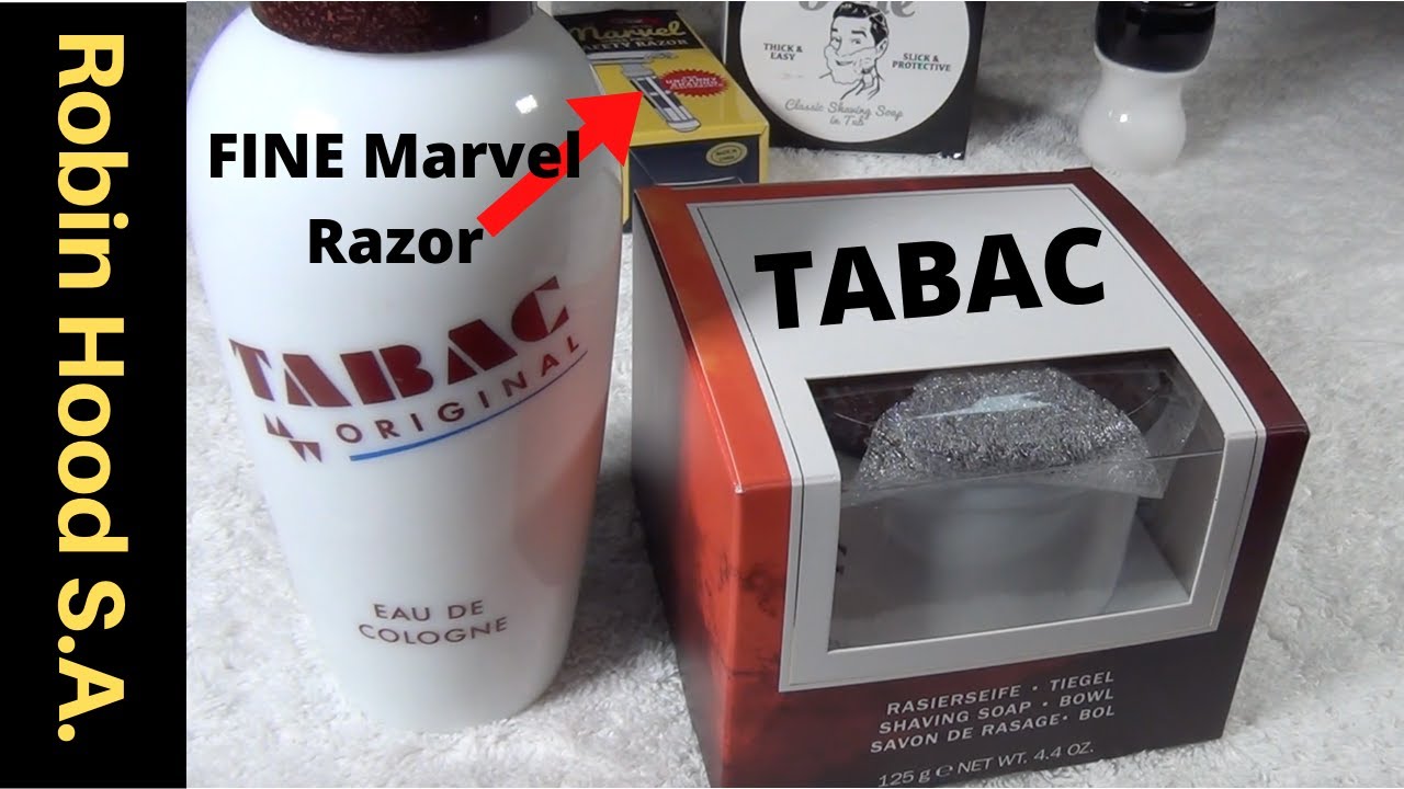 UNBOXING | TABAC Shaving Soap | FINE Marvel Razor