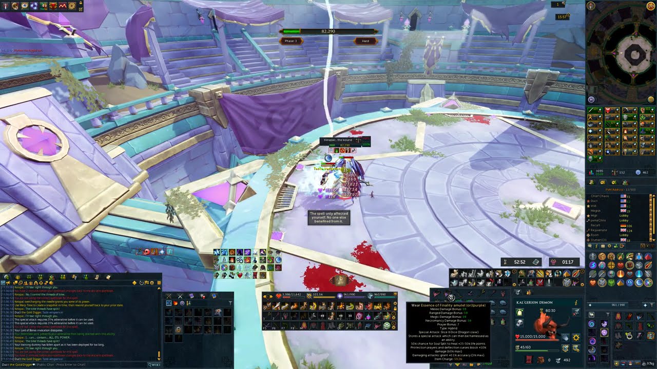 Kerapac GM Speed -  2:07 Melee/Magic