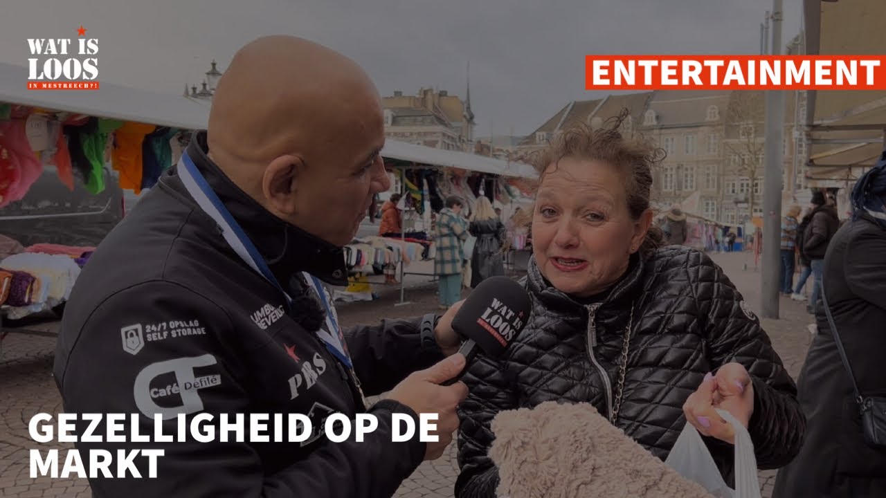 GEZELLIGHEID OP DE MARKT