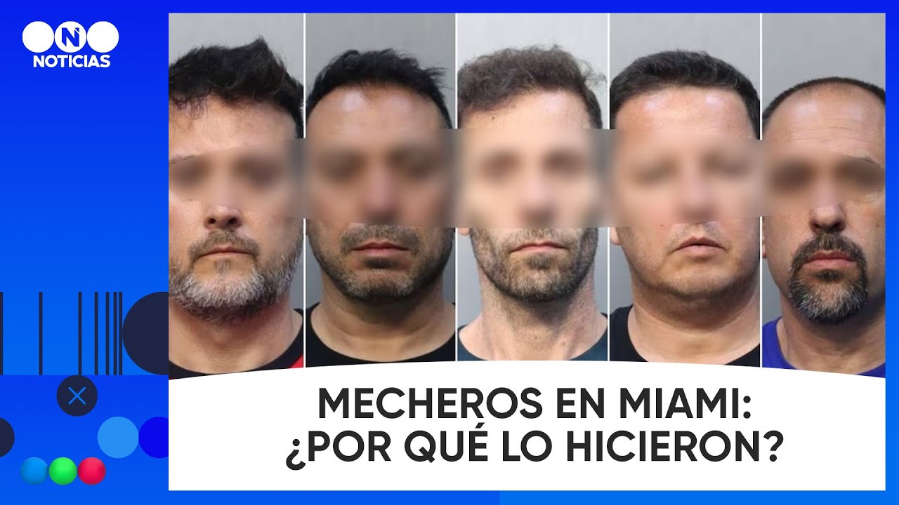 MECHEROS ARGENTINOS en MIAMI: HABLARON los FAMILIARES - Telefe Noticias