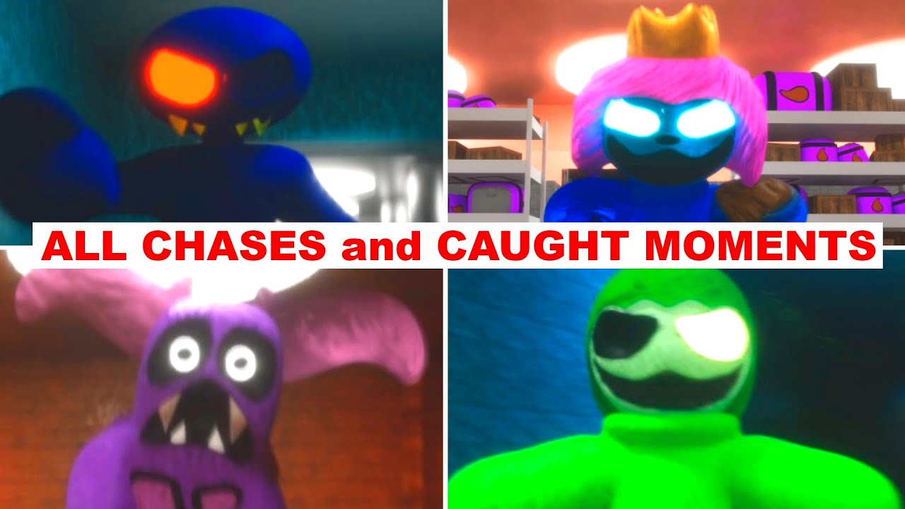 Funfun's Dystopia 2 - All Chase Scenes and Caught Moments