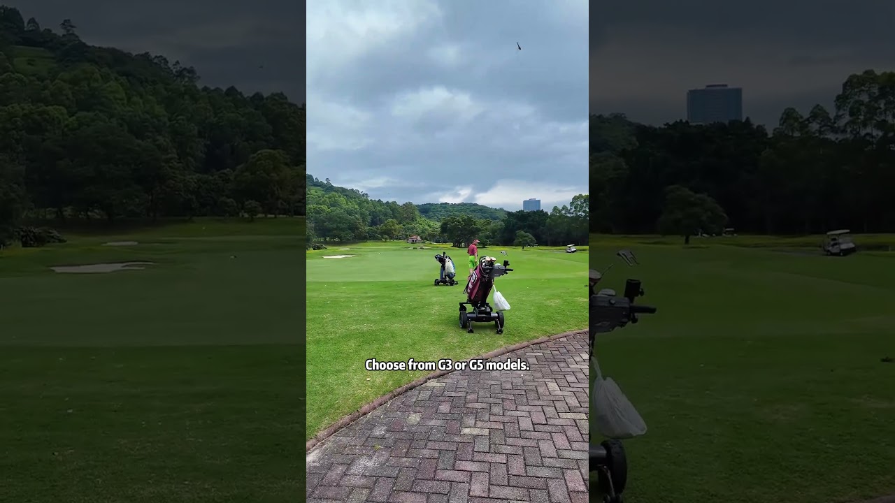 My First Experience with a Smart-Following Golf Cart! 🤖⛳ | G3 & G5 Review