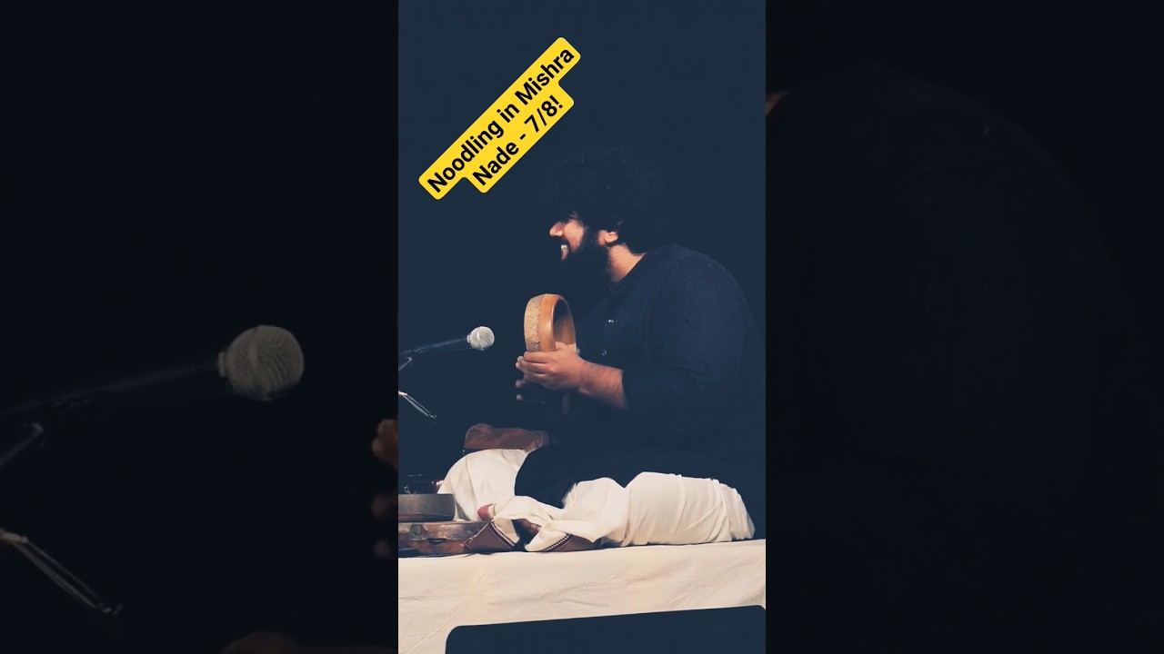 Grooving in 7/8 | Khanjira Solo | Sunaad Anoor  #music #khanjira #kanjira #percussionsolo #thani
