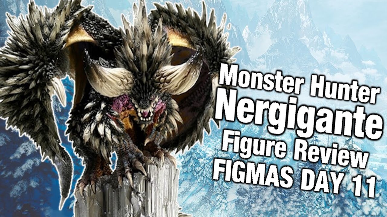 Обзор фигурки Нергиганте из Monster Hunter [FIGMAS DAY 11]