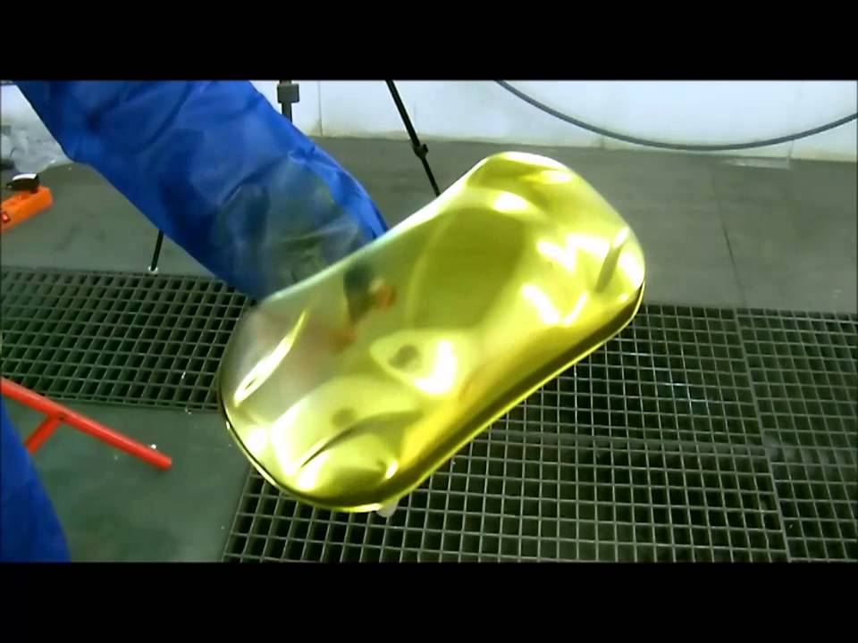 Gold Paint - Chrome Base & Yellow Candy