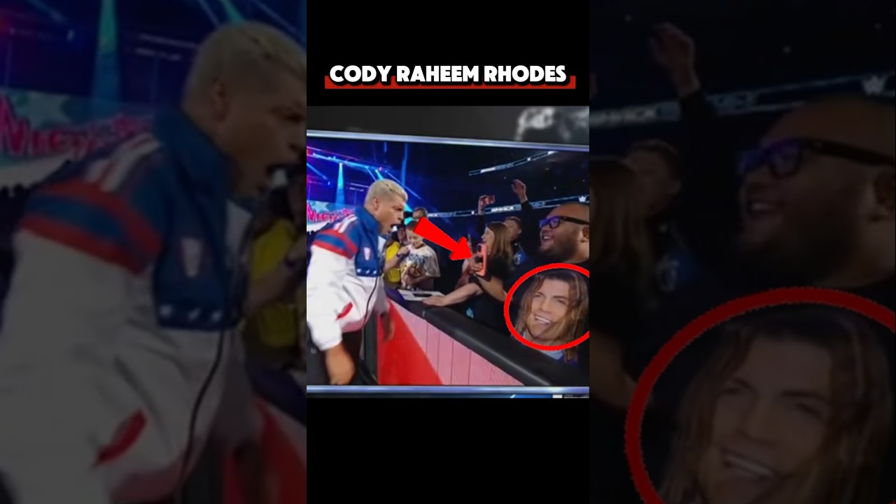 Cody RAHEEM Rhodes🤣