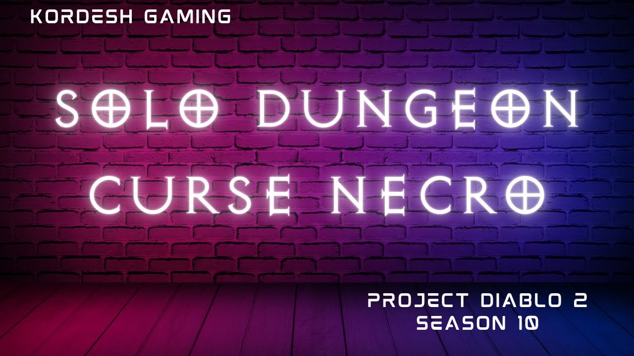 Curse Necro Solo Dungeon