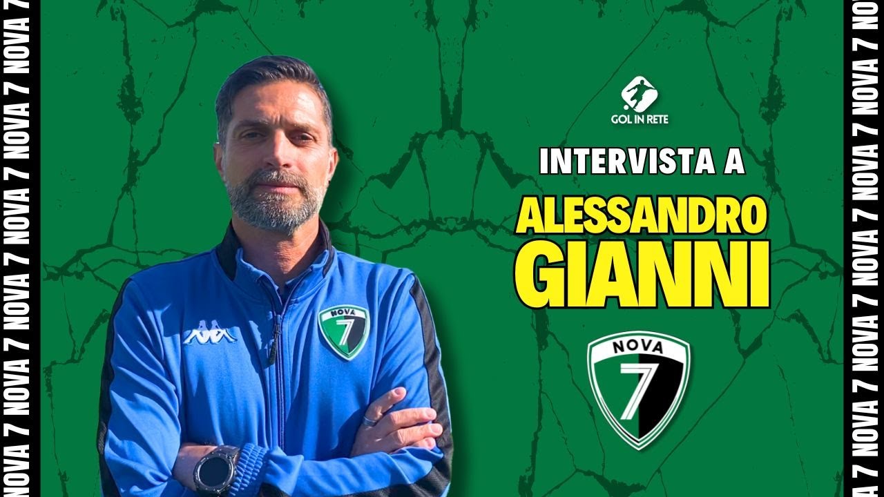 Intervista ad ALESSANDRO GIANNI allenatore della NOVA 7